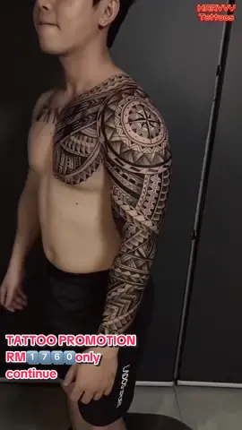 TATTOO PROMOTION CONTINUE by HARVVY TATTOOS #maori #polynesian #tattoo #malaysia #foryou @Krish K Daya K 