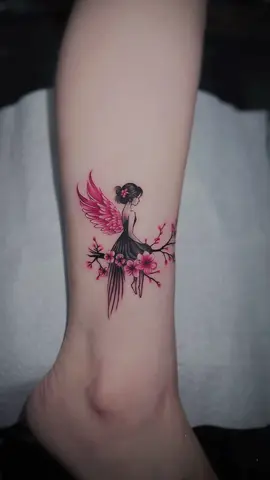 Hình xăm thiên thần của mấy nàng đây ạ 🤭🤭 #chanhxam #lehuuchanhxamhinh #xamhinhdepsaigon #xămhinhmini #tattosaigon 