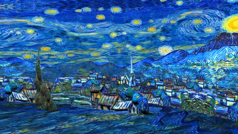 tuyệt đối điện ảnh😍 #tranh #vangogh #fyp #xuhuong #vairal 