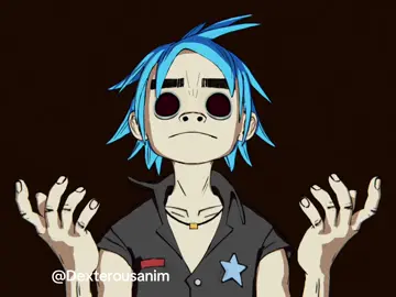 THE HAPPY DICTATOR #gorillaz #animation #b3d #fypシ #xybca 