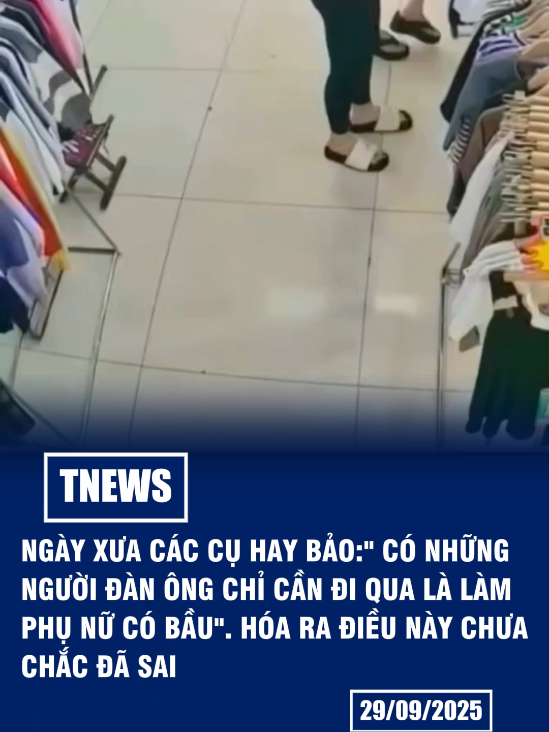 Ngày xưa các cụ hay bảo, có những người đàn ông chỉ cần đi qua thôi là làm phụ nữ có bầu, hóa ra điều này cũng chưa chắc đã sai #tnews #tinmoi