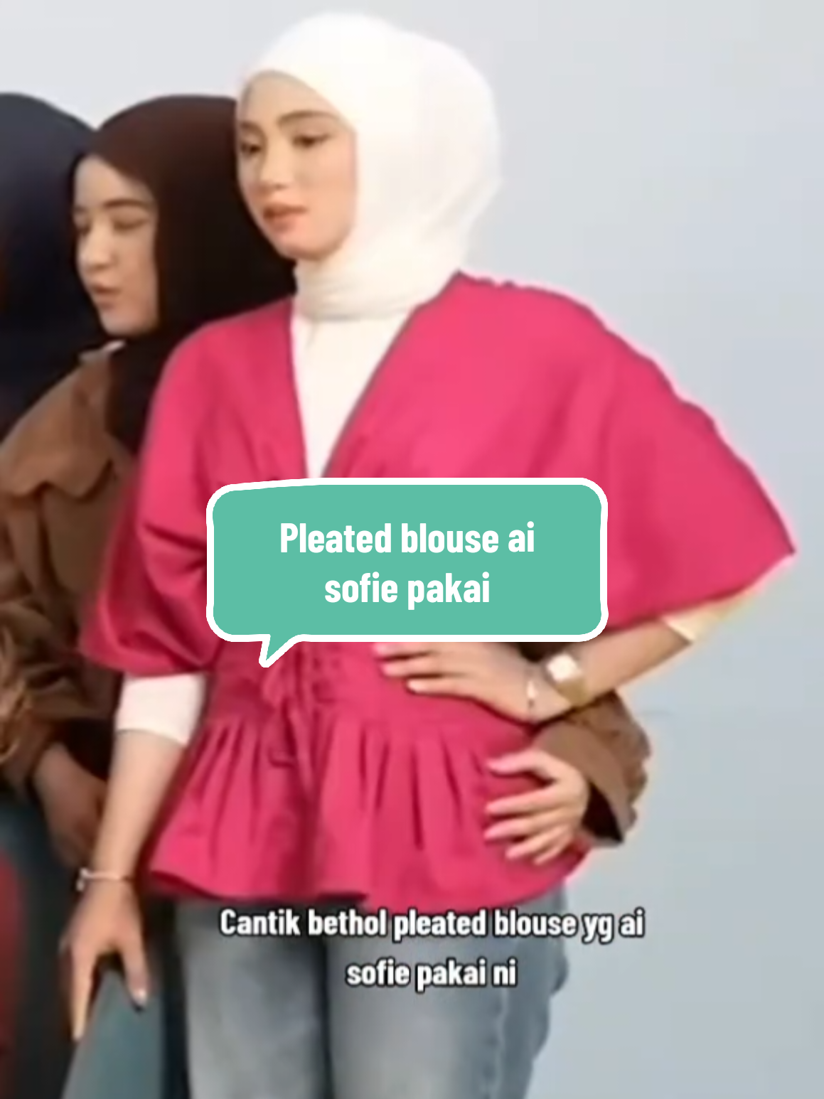 outfit sofie tak pernah tak lawa 😍 #sofie #blouse #outfit #blousecantik 