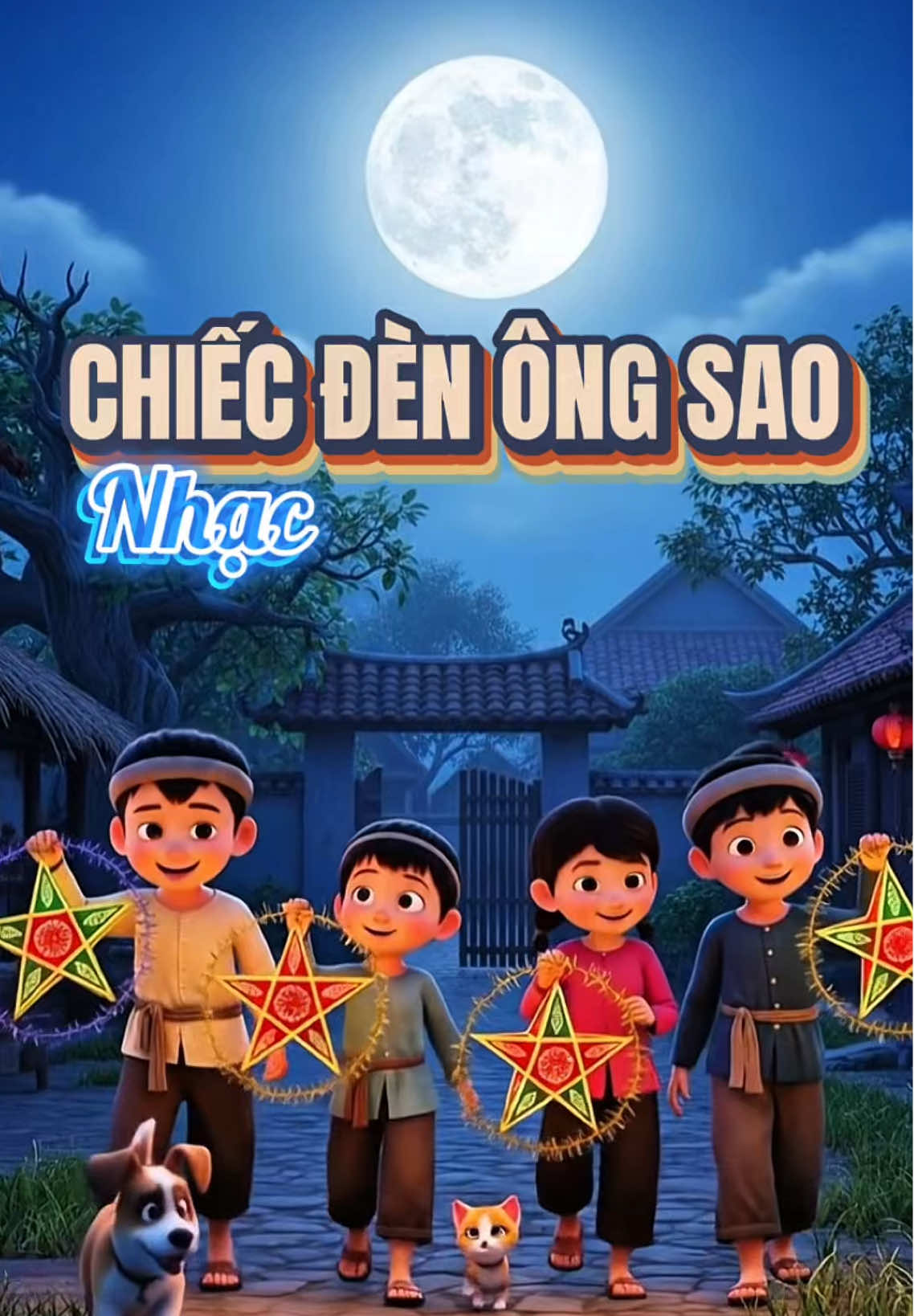 Trung thu sắp đến rồi các bé ơi😍#trungthu #nhacthieunhi #nhacchobe #nhacthieunhivuinhon #kid #hoathinh #xuhuong #tiktokvn 