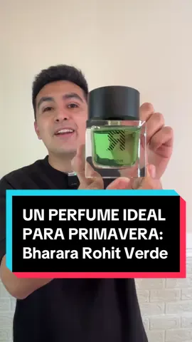 Este perfume es IDEAL para primavera: Bharara Rohit Verde 🟢  . Muchas gracias a @Bharara Beauty por mandármelo, es una delicia! . #bharara #perfume #rohitverde #perfumearabe #perfumes 
