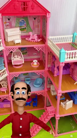 Casinha de boneca Opção de presente de dia das crianças