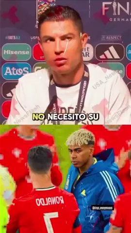 CRISTIANO ROMPE EL SILENCIO y habló de lo que ocurrió con LAMINE YAMAL  #Cristianocr7 #lamineyamal #futebol  #NoHayHumildad #paratiiiiiiiiiiiiiiiiiiiiiiiiiiiiiii🎶💕✨️ 
