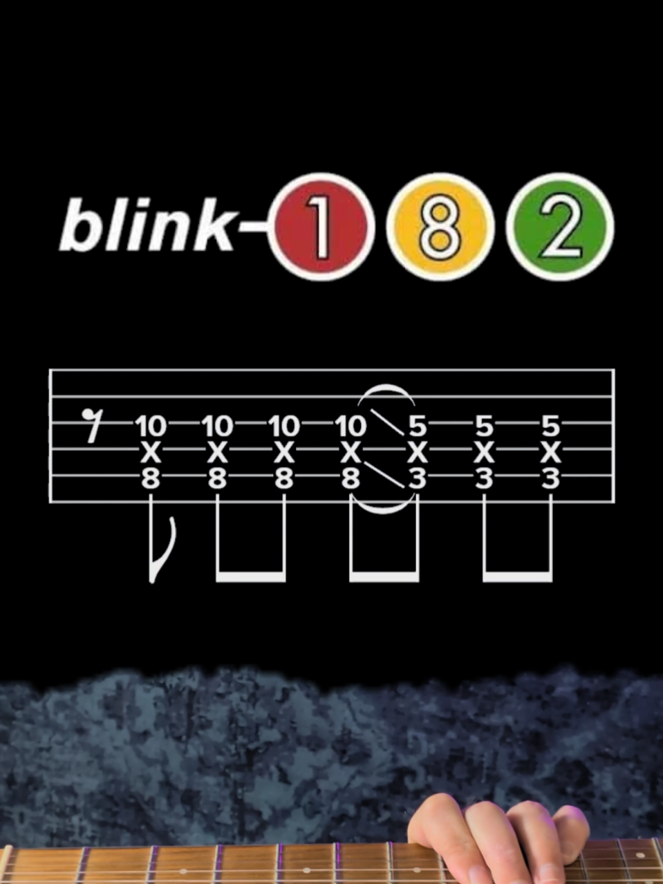 Palm-muting like this is so satisfying ! First date - Blink 182 #guitartutorial #guitartabs #blink182 #easyguitar #learnguitar 