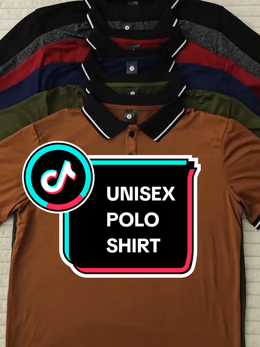 UNISEX POLO SHIRT 👕✨ Classic. Stylish. Comfortable. 💯 Perfect pang-casual, pang-office, o kahit pang OOTD! 🔥 ✔️ High quality fabric – breathable & comfy ✔️ Timeless polo design ✔️ Swak sa lalaki at babae (unisex) ✔️ Versatile – pwedeng formal or casual look Keywords: Unisex Polo Shirt, Casual Polo Shirt, Classic Polo Shirt, Everyday Polo, Cotton Polo Shirt, Breathable Polo, Summer Polo, Fashion Polo Shirt, Men’s Polo Shirt, Women’s Polo Shirt, Office Polo, Work Polo Shirt, Collared Shirt, Smart Casual Polo, Basic Polo, Short Sleeve Polo Shirt, Polo Shirt Outfit, Affordable Polo Shirt, Korean Polo Shirt Style, Plain Polo Shirt #UnisexPolo #PoloShirt #CasualWear #MensPolo #WomensPolo 