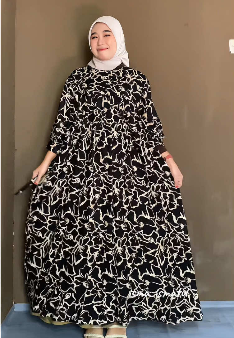 Gamis Rayon busui,nyaman banget dipakai seharian #gamis #gamisrayon #gamiskekinian #gamismurah #gamiscantik 