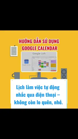 “⏰ Deadline dí, họp trễ, báo cáo muộn? Google Calendar sẽ giúp bạn tạo lịch, đồng bộ với điện thoại và nhắc nhở đúng giờ. Giải pháp quản lý thời gian đơn giản – miễn phí – hiệu quả.”#tinhocvanphong #office #word #learnontiktok #xuhuong 