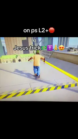 Press L2+🛑 to do jesus trick #jesus #skate4 