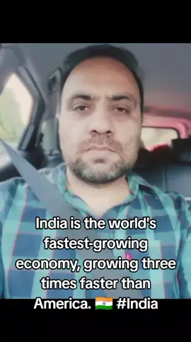 India is the world's fastest-growing economy, growing three times faster than America. 🇮🇳 #India 