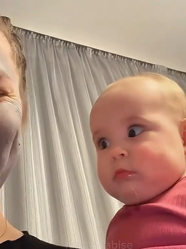 baby funny #baby #funny #fyp #interesting #cute 
