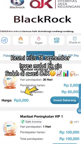 Ngk punya duit buat invest , masa sih ngk punya 5k?! #blackrockinvestasi #investasi #bisnisanakmuda #treding #fypp 