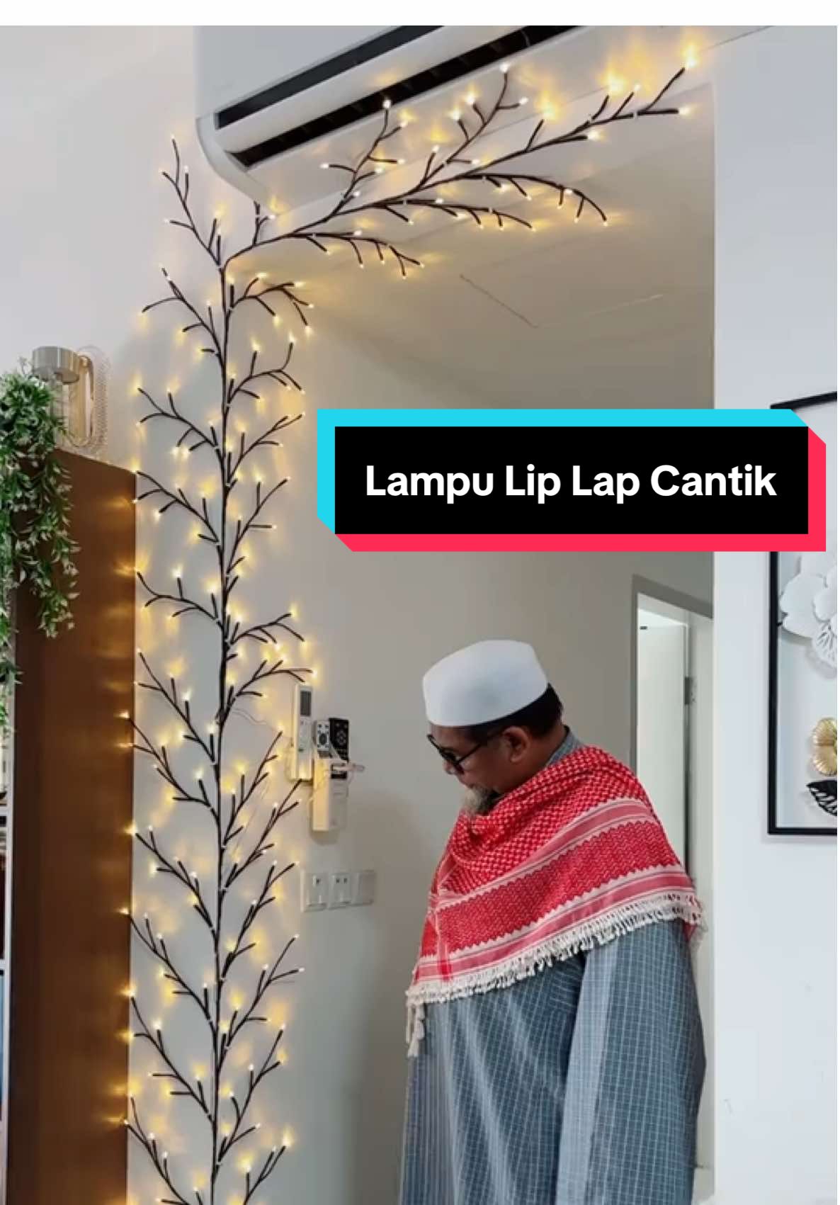 USTAZ PASANG MODEL 96LED DUA GULUNG #lampu #lampuliplap #lampuraya #lampukelip 