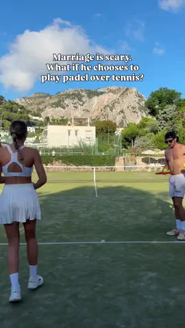 Red flag 🚩: choosing padel over tennis #tennislife 