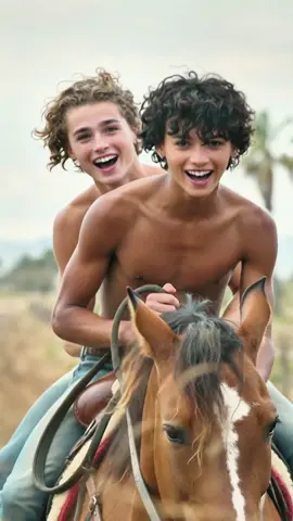 Best friends riding together on a horse 4 #bestfriend #horse #riding #friendship #countryboy 