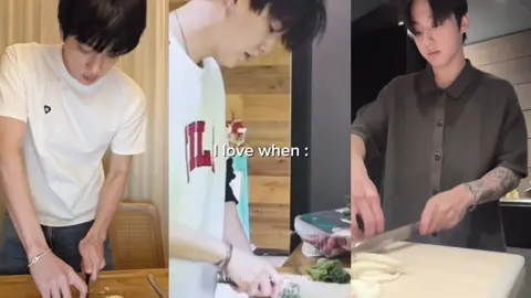 They should have their own cooking show one day #seokjin #yoongi #jungkook 