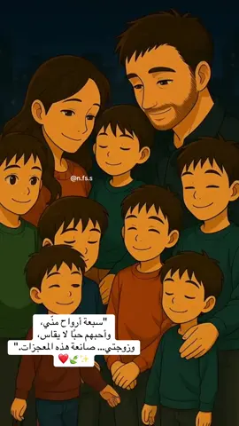 “سبعة أرواح منّي، أحبّهم حبًا لا يقاس، وزوجتي… صانعة هذا المعجزات.” ❤️🍃✨ #بيبي_كيوت_جميل_اكسبلور😇 #محتوى_حقيقي_كارتوني #اطفال_التيك_توك #عائلتي #اولادي 