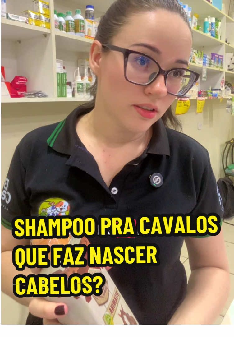 Esse é o shampoo mais vendido aqui da loja!  #petshop #atendimentoaocliente #crescimentocapilar #quedadecabelo #cabeloslongos 