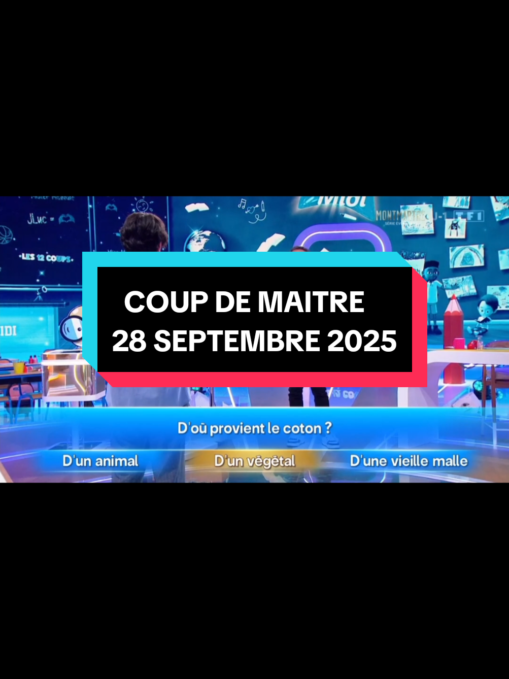#aujourdhui #12coupsdemidi #aujourdhui #coupdemaitre #12coupdemidi 