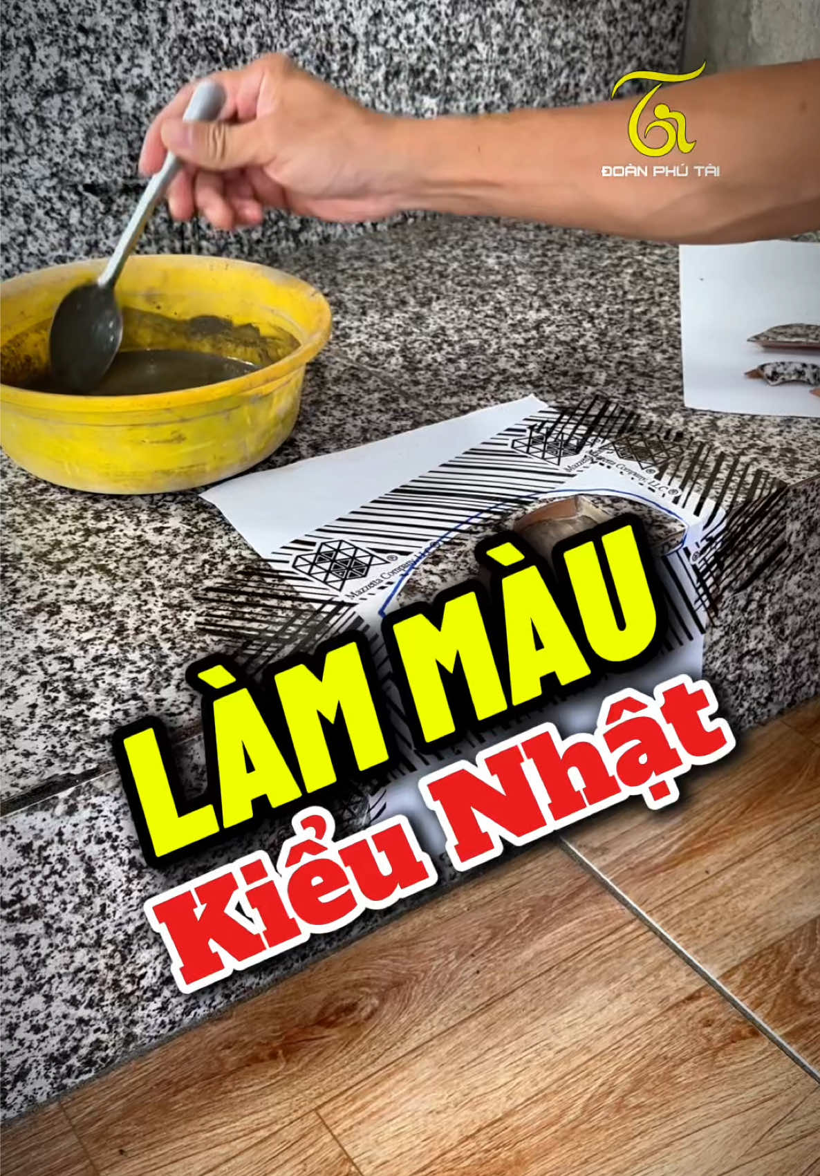Đoàn Phú Tài làm thợ hồ nhưng màu hơn bình thường #doanphutai #doanphutaivlog 