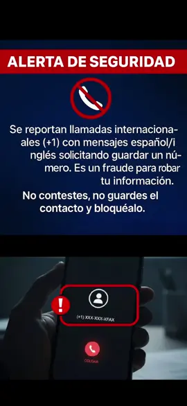 La Secretaría de Seguridad y Protección Ciudadana lanzó una advertencia sobre devolver llamadas a los números desconocidos En la actualidad, los ciberdelincuentes encuentran diferentes maneras de engañar a las personas por medio del celular. Un ejemplo de esto son las llamadas que recibes de números desconocidos, que pueden terminar en una estafa o extorsión. Con estrategias engañosas se pueden robar datos personales, bancarios y hasta dinero. Por lo que nunca se deben responder y mucho menor devolver.