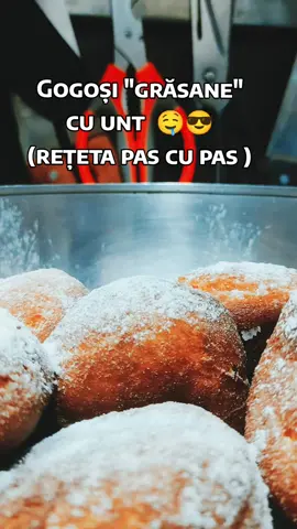 Gogoși grăsane : o rețetă cu ce am avut la îndemână 😉🤤#gogosi #reteta #fyp #simplu 