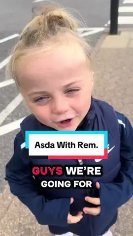 Asda With Rem. #foryoupage #foryou #fyp #viral #funnykidsoftiktok 