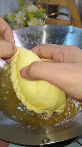bikin roti goreng isi sayuran #rotigoreng #resep  #panada #cooking #fypシ゚viral🖤tiktok 
