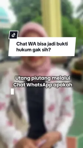 Minjem duit sama temen via WA, eh giliran ga bayar-bayar kita bingung mau nuntut secara hukum gimana. Yuk simak penjelesan dari Kak @Muzaa 🌻 salah satu advokat MARS Law Firm #utangpiutang #belajarhukum #hukumperdata #hukumperikatan #marslawfirm 