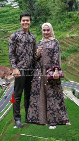 Baju Muslim Gamis Couple Bolero