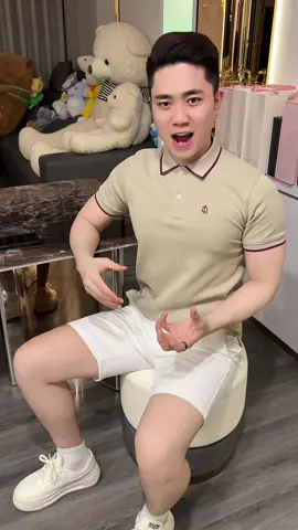 Áo polo Dface phối bo viền LAD