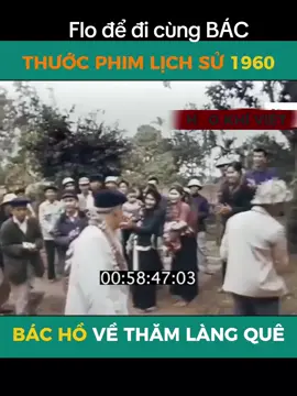 Thước phim quý hiếm về CHỦ TỊCH HỒ CHÍ MINH năm 1960#hochiminh #HOCHIMINH #vietnam #bachokinhyeu #xâykenhtiktok 