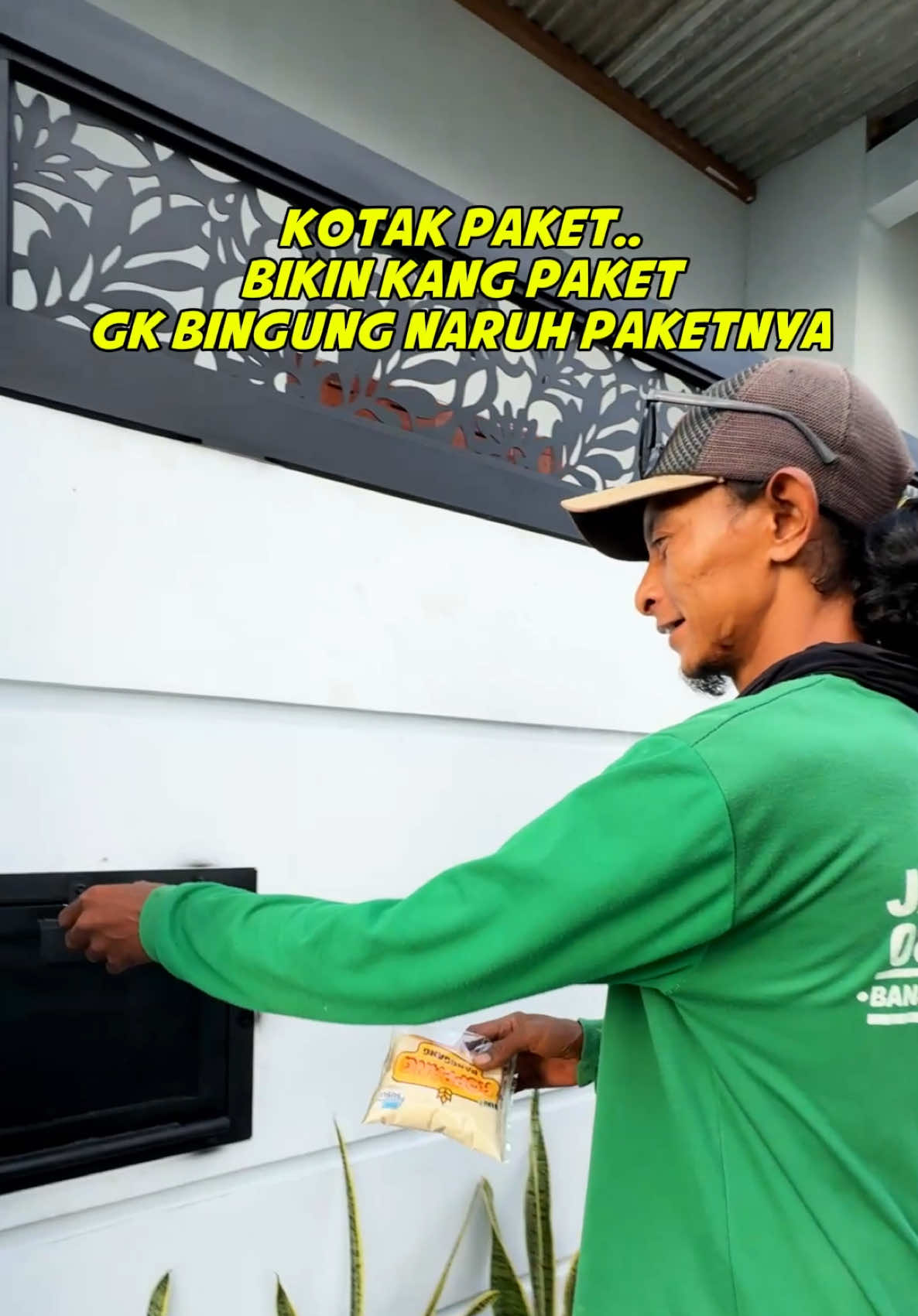 Kotak paket!! #pagarminimalis #kotakpaket #kotakpaketviral #pintupaketpagar #tukanglasindonesia 