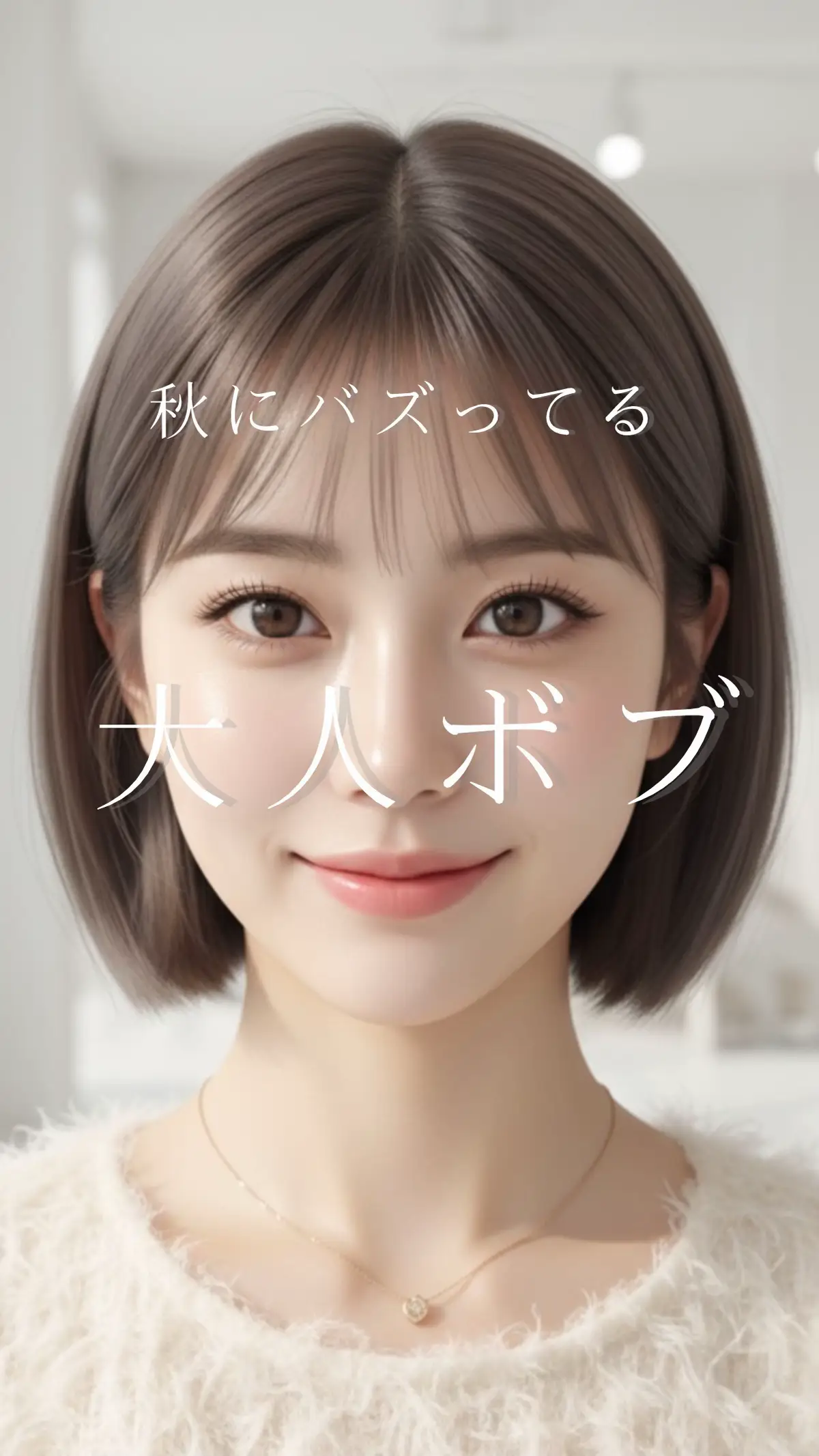 秋にバズってる大人ボブ！　朝忙しい方やママさんにオススメのボブ！　#ボブ #オトナブルー #大人ボブ #秋 