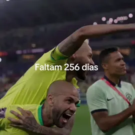 Faltam 256 dias para a copa do mundo  - - - - - - - - - - - - - - - #copadomundo #worldcup #fyp #vamobrasil #neymar 