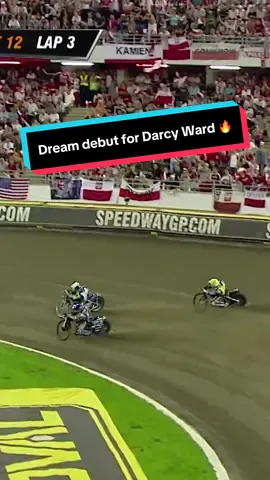 In 2011, Darcy Ward made his debut in Torun and stunned everyone 😱 In Heat 12 he stepped up against legends and took a stunning win 👏  #SpeedwayGP 