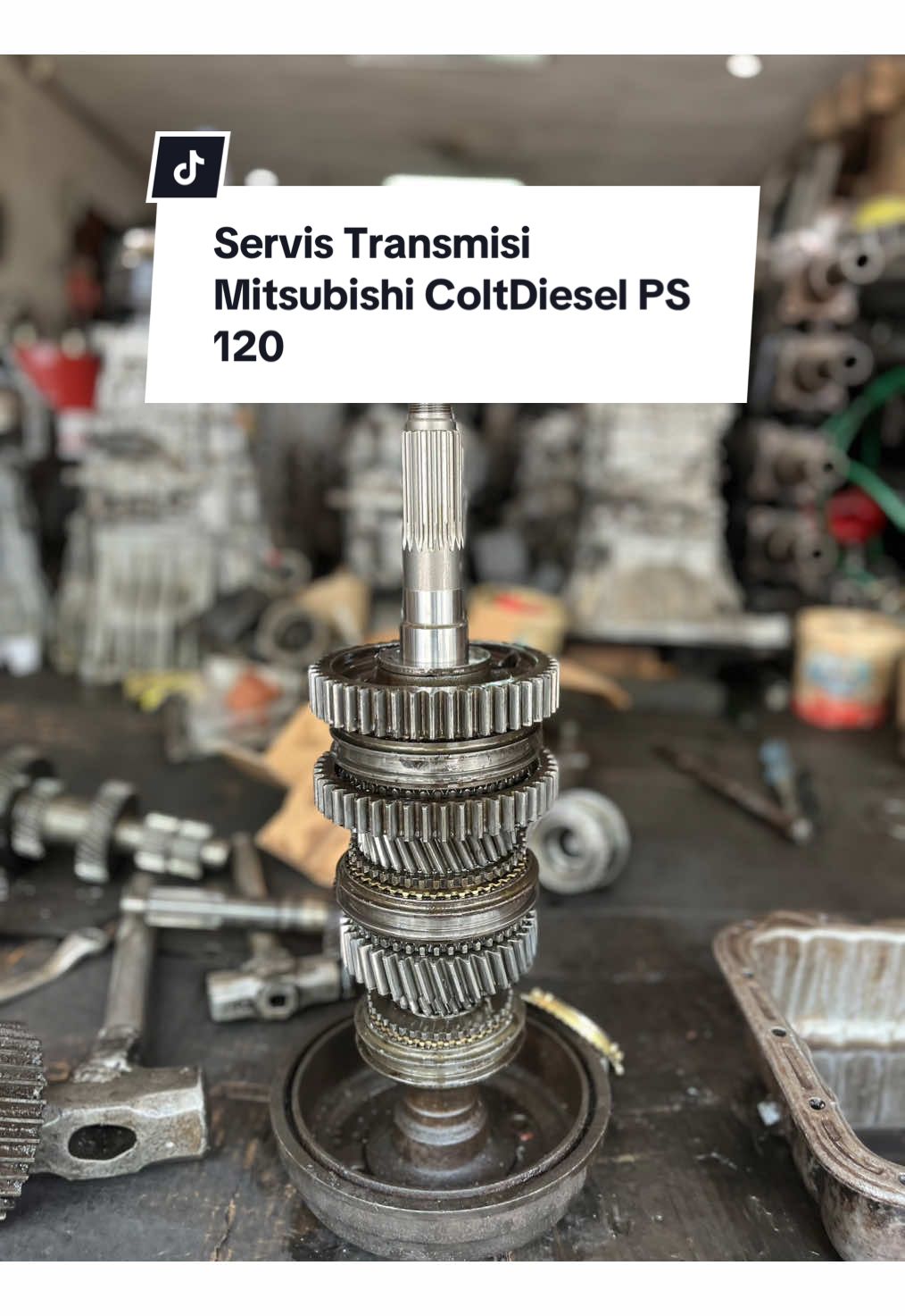 Servis Transmisi Mitsubishi Colt Diesel PS 120, Ganti As Blander & Sinkromis #mitsubishicoltdiesel #ps120ragasa #service #transmission 