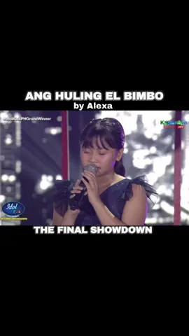 Ang huling El Bimbo by Alexa #idolkidsphilippines #IdolKidsPHGrandWinner #alexa #fyp #viral 