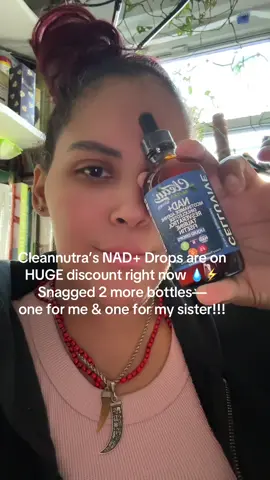 Stocked up while the deal’s hot 🔥 @Clean Nutra NAD+ Drops keep the energy flowing & the vibes high 💧⚡️ #Cleannutra #NADDrops #EnergyBoost #WellnessJourney