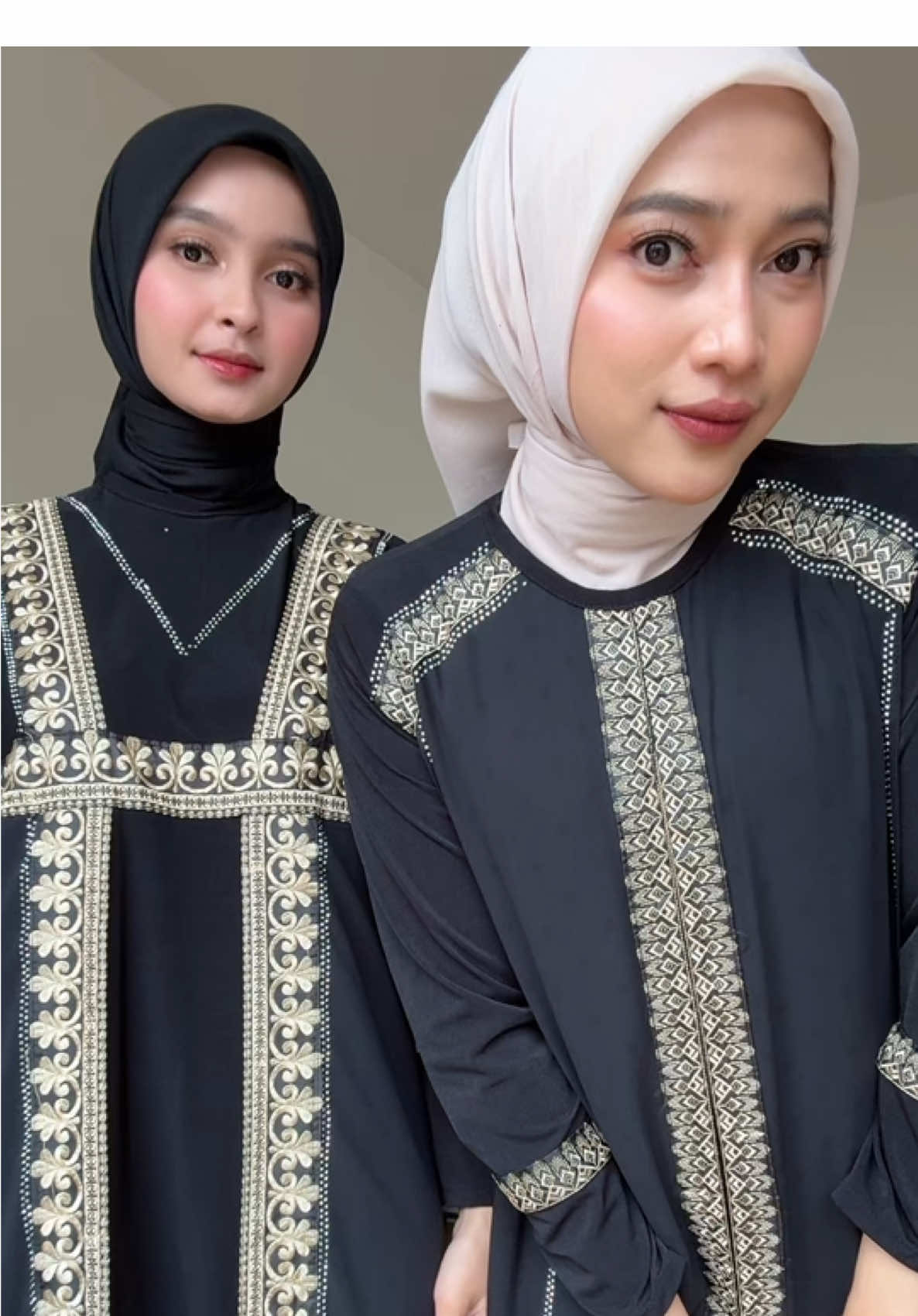 #promomakangajian #bajulebaran #gamiselegan #ootdhijab 