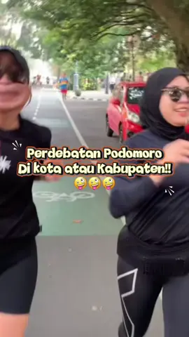 Perdebatan Podomoro itu dikota atau kabupaten sih?!! 🤪 #runner #podomoro #besan #happyrunner 