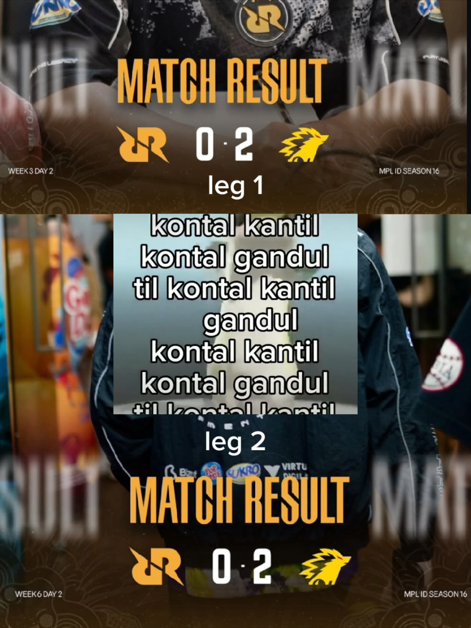 ini waktunya kita bukan onic #onic #mobilelegends #rrq #mpl #mlbb 
