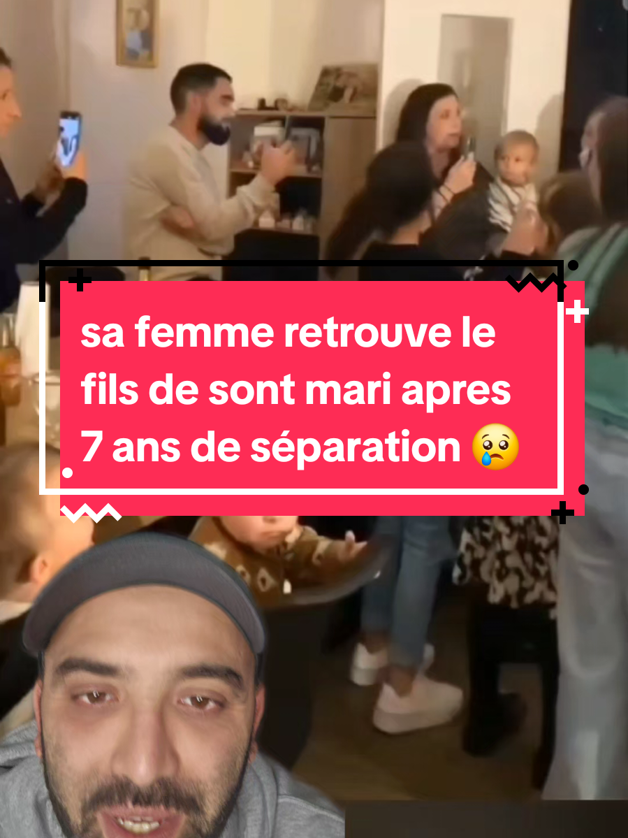 sa femme retrouve le fils de sont mari apres 7 ans de séparation 😢😢 #emotion #retrouvaille #papa #enfant #mariage #séparation #devinelapersonne 