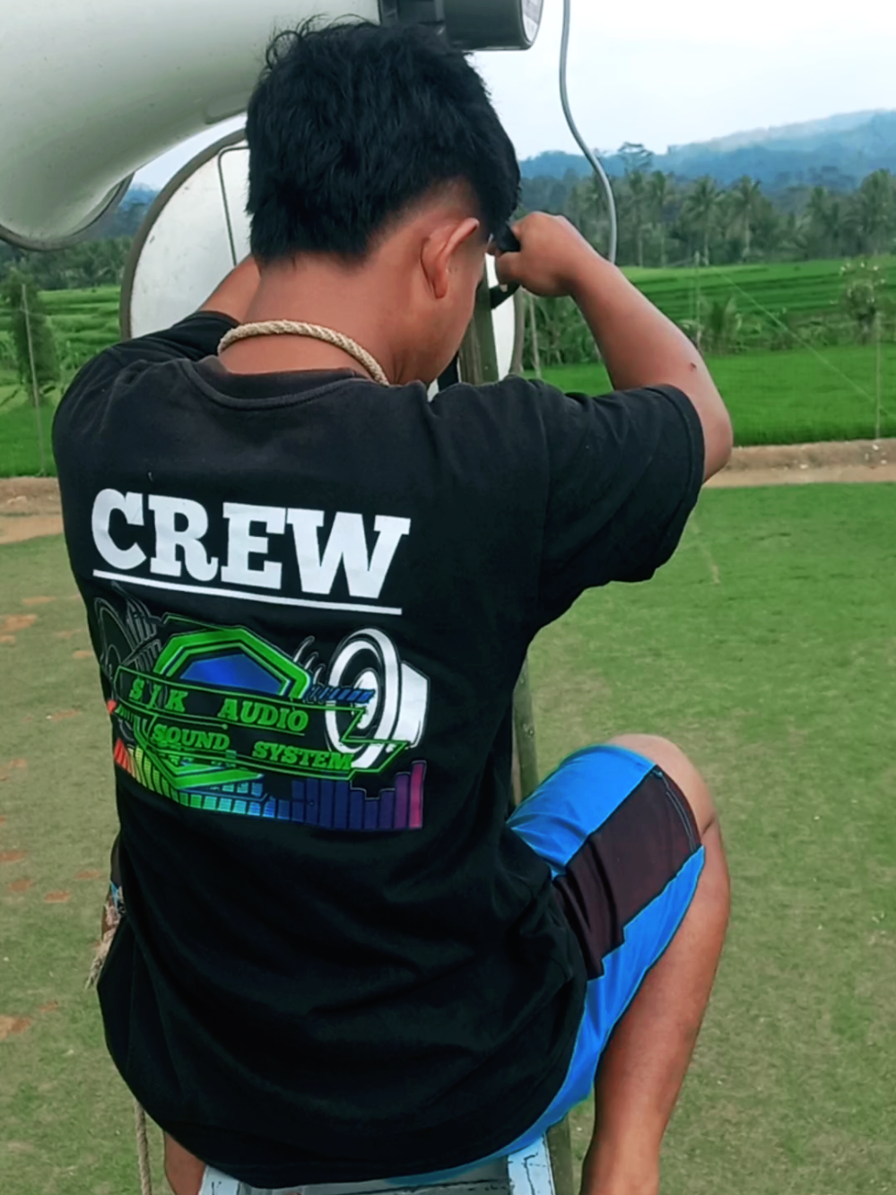 bocil pasang corong  PENGAJIAN MAULID NABI MUHAMMAD ds simbarejo #sjk#soundjenangan#sounddeso 