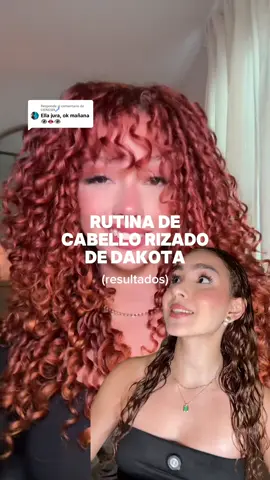 Respuesta a @𝐆𝐄𝐍𝐄𝐒𝐈𝐒💤  probando rutina de cabello rizado de Dakota @Dakota — ✨MIS FAVORITOS DE CABELLO RIZADO EN EL LINK DE MI BIO ❤️ #cabellorizado #rizos #haircare #hairtips #beautyhacks 