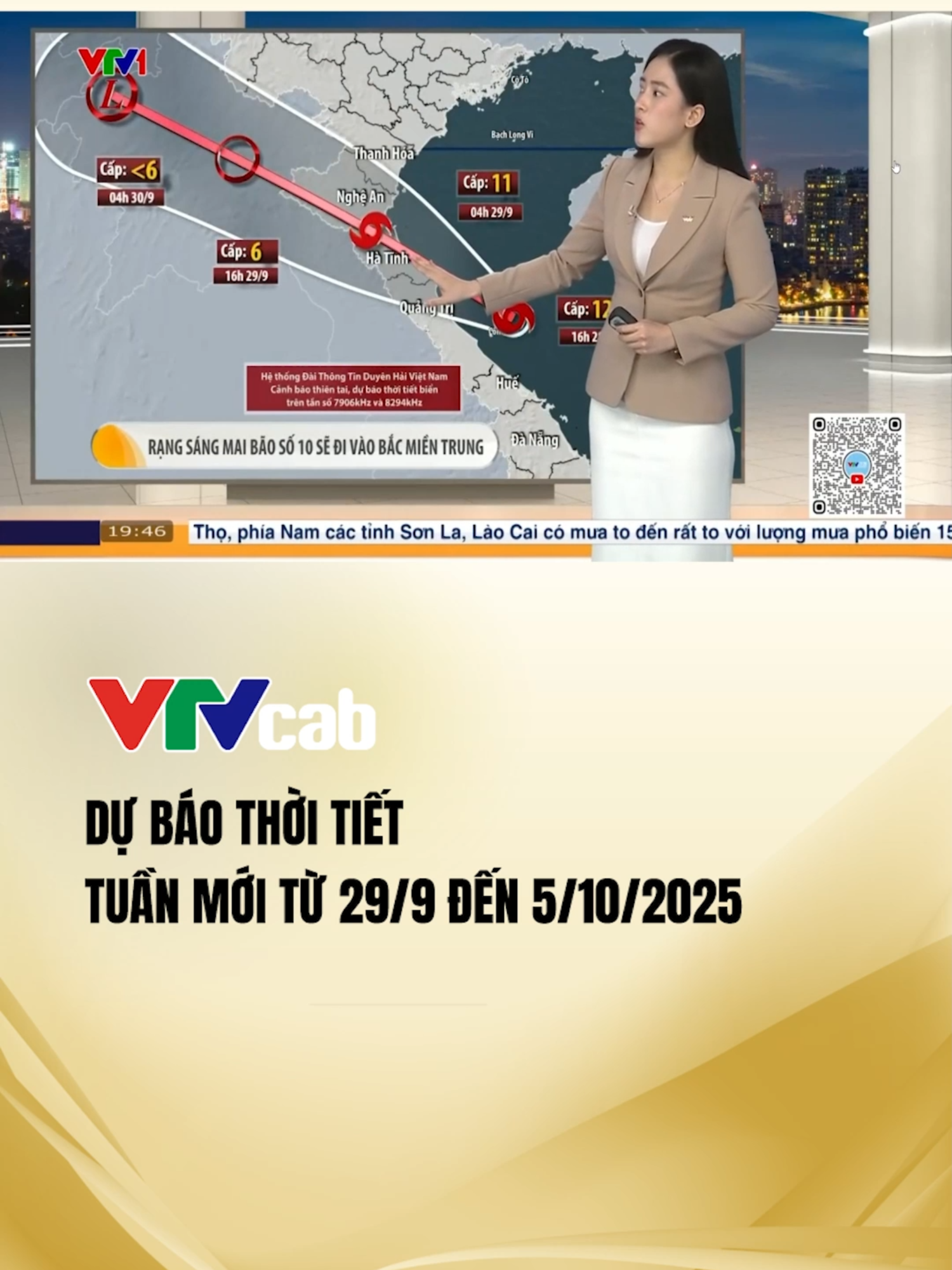 #dubaothoitiet tuần mới từ 29/9/2025 đến 5/10/2025 #vtvcab #vtvcabthoitiet #tiktoknews #xuhuong #thoitiethomnay