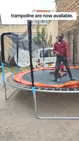 trampoline are now available.  from 4.5 feet to 16 feet. call 0743187423. we deliver country wide. #trampoline. #jumping