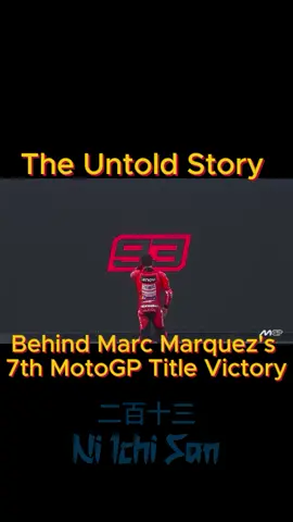 📖 The Untold Story Behind Marc Marquez's 7th MotoGP Title Victory 🏆🔥 #MarcMarquez #MotoGP #MotoGPChampion #7thTitle #RacingLegend #MotoGPHistory #EpicVictory #TwoWheelsOneLove #MotoGPLegend #MustWatch #fyp #foryou #fypviraltiktok🖤シ゚☆♡